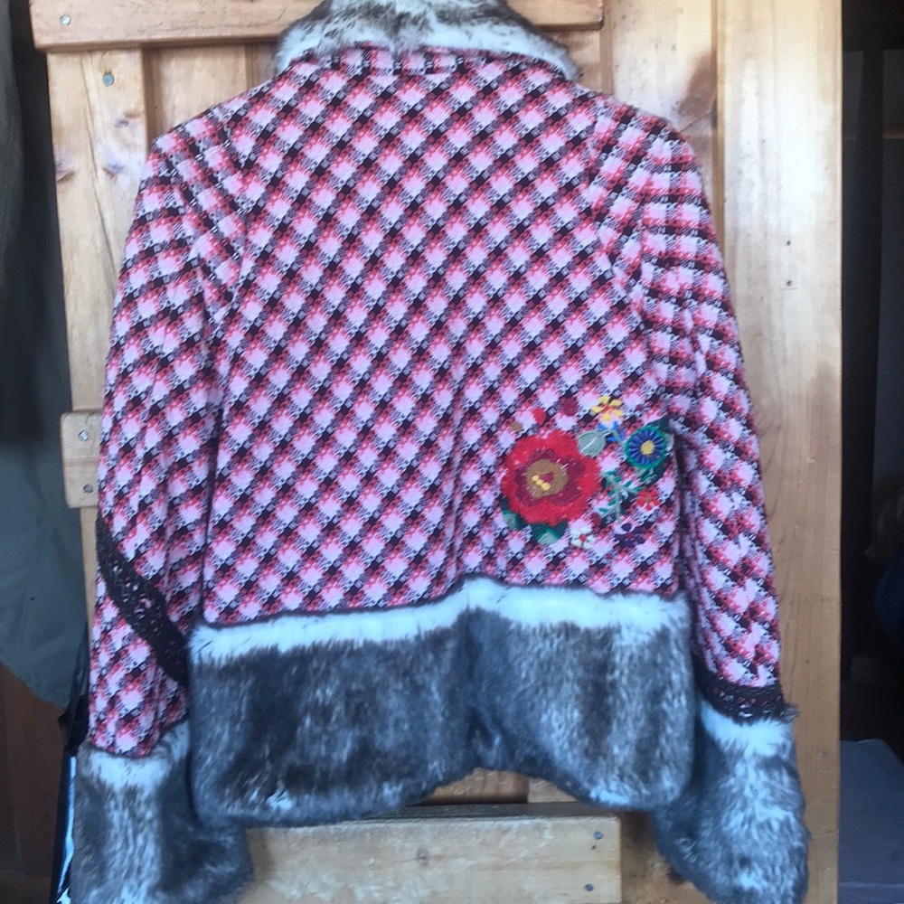 Oilily faux fur trim jacket💕 - Picture 11 of 12